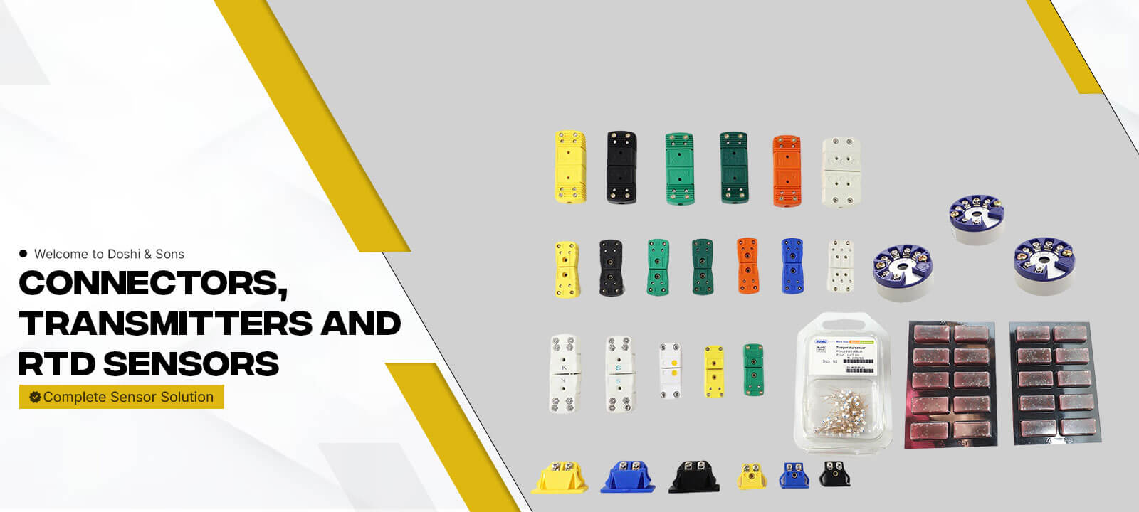 Transmitters, Connector, RTD Sensors